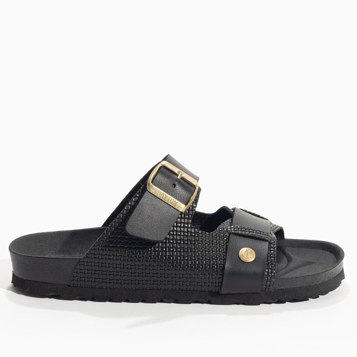 Sandales Vegan NARNIA noir, BAYTON