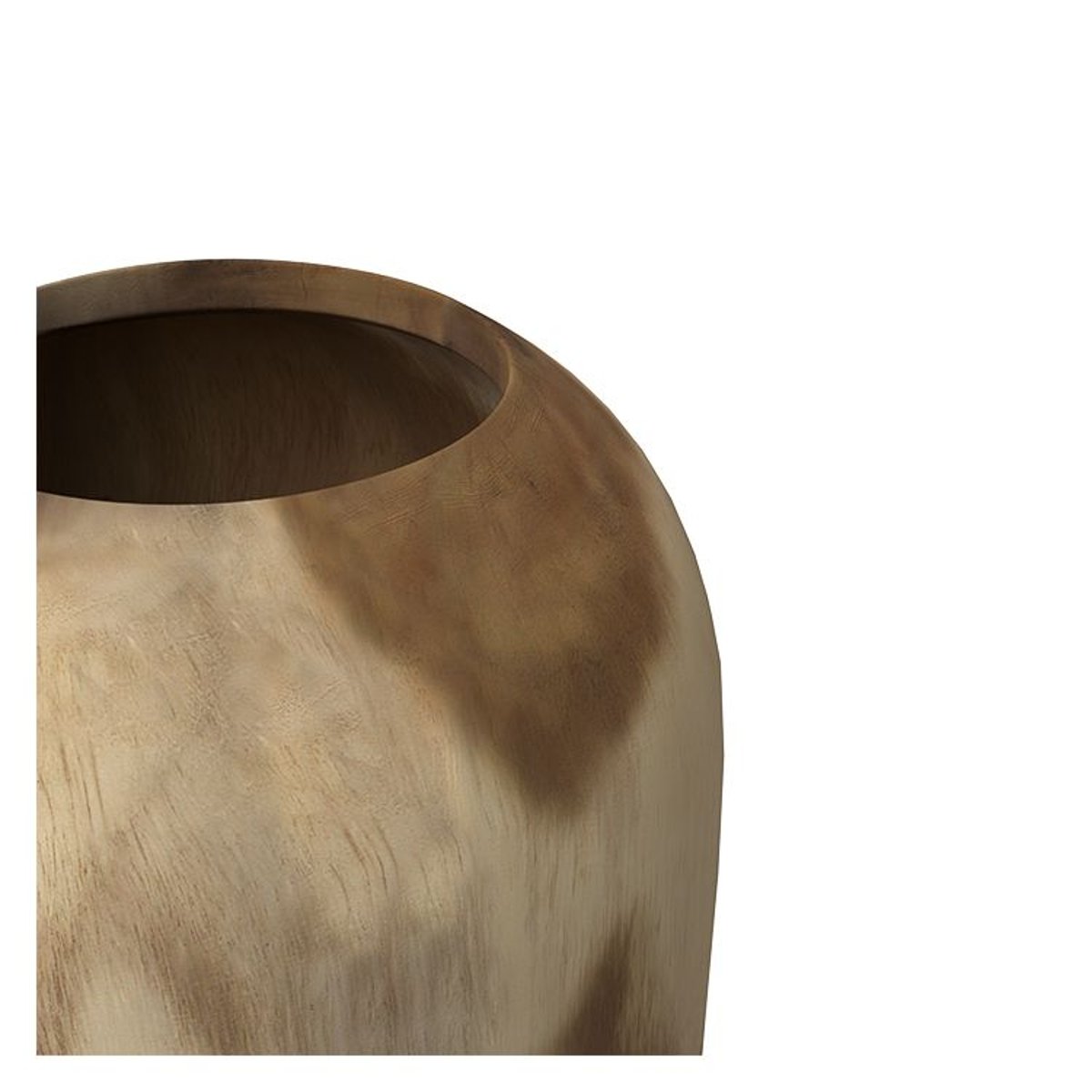 Vase décoratif en bois de suar H60 cm - MAKKAR bois, MAISON PAVANE