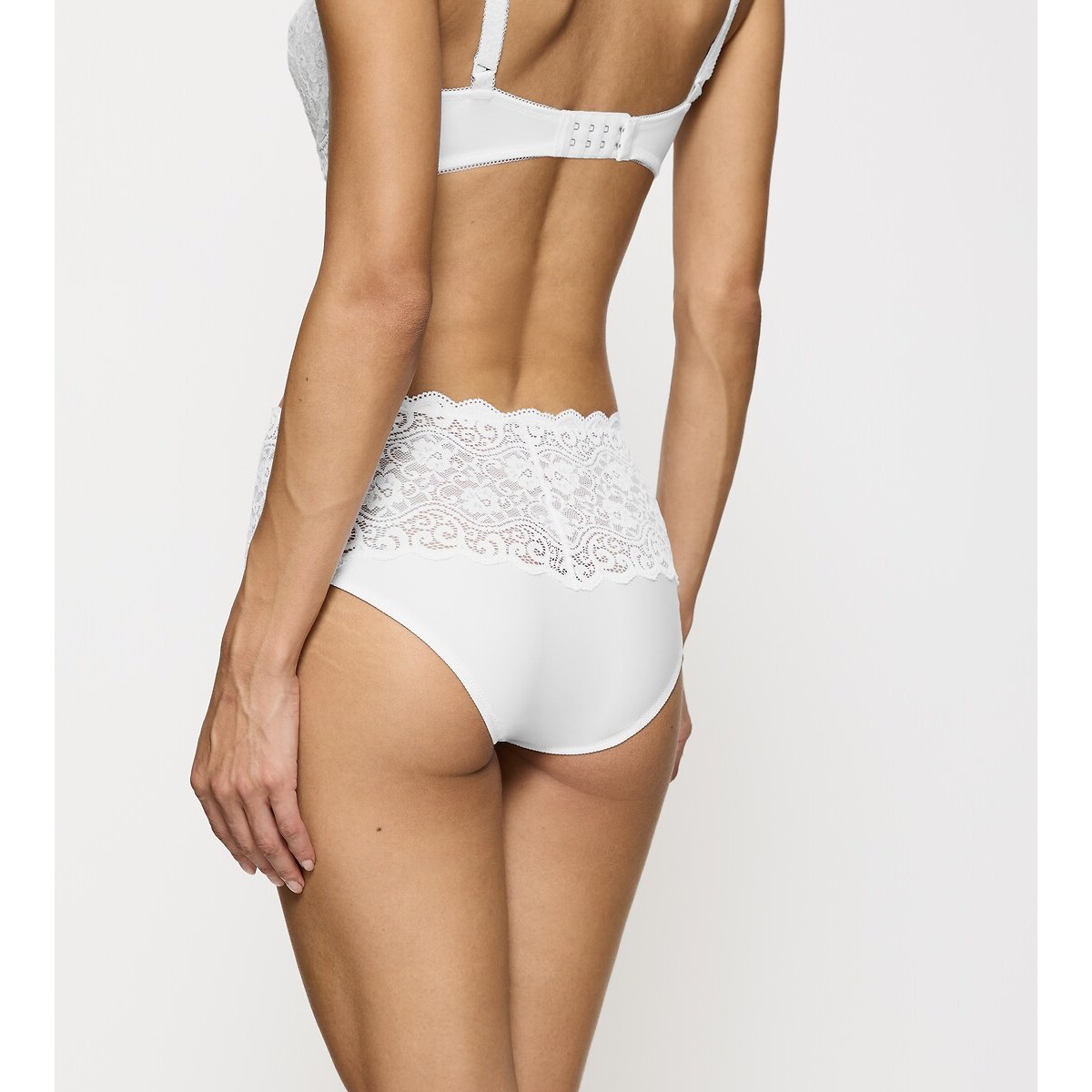 Maxi slip Amourette wit, TRIUMPH