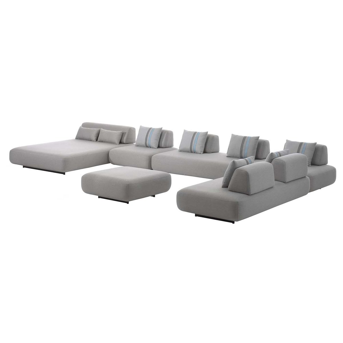 Assise de jardin, FIORI gris, GESCOVA