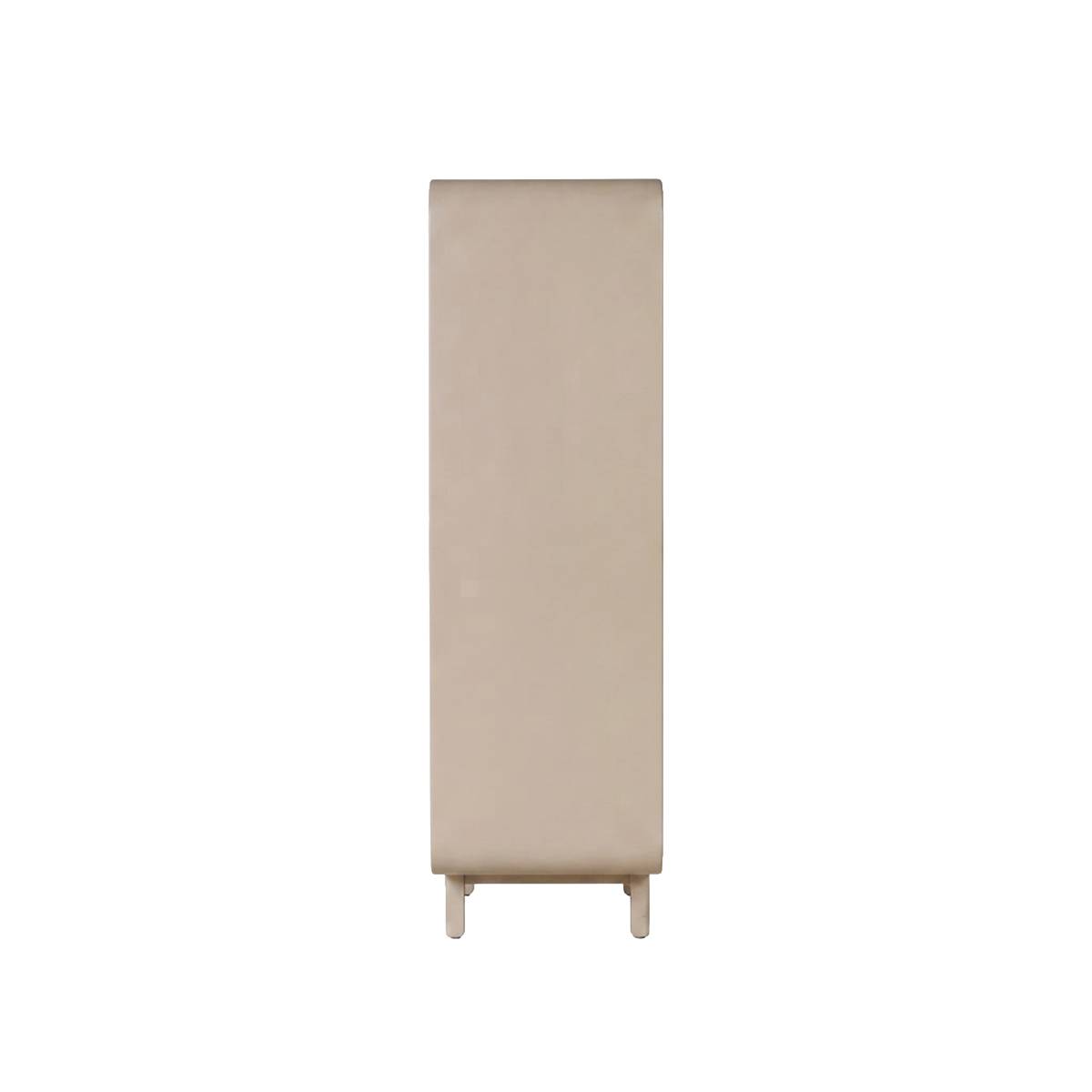 Armoire en bois de manguier KEZIA gris, MADE IN MEUBLES