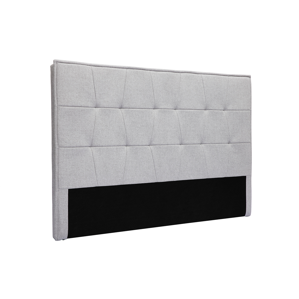 Tête de lit en tissu taupe L170 cm SUKA gris, MILIBOO