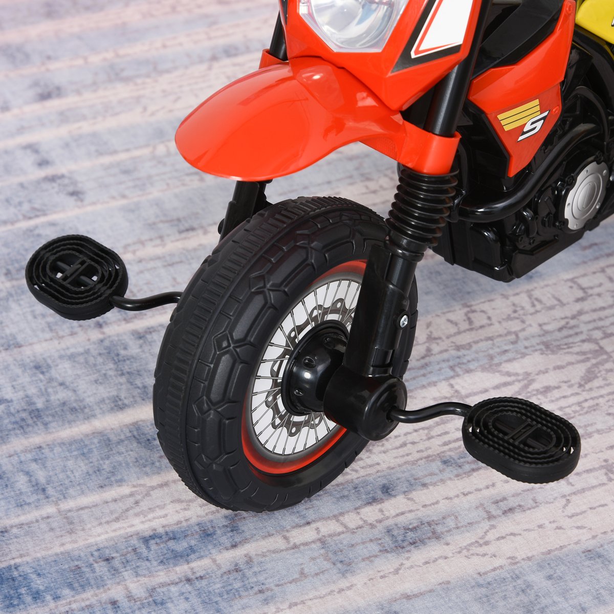 Tricycle pour enfants Plastique Rouge rouge, HOMCOM