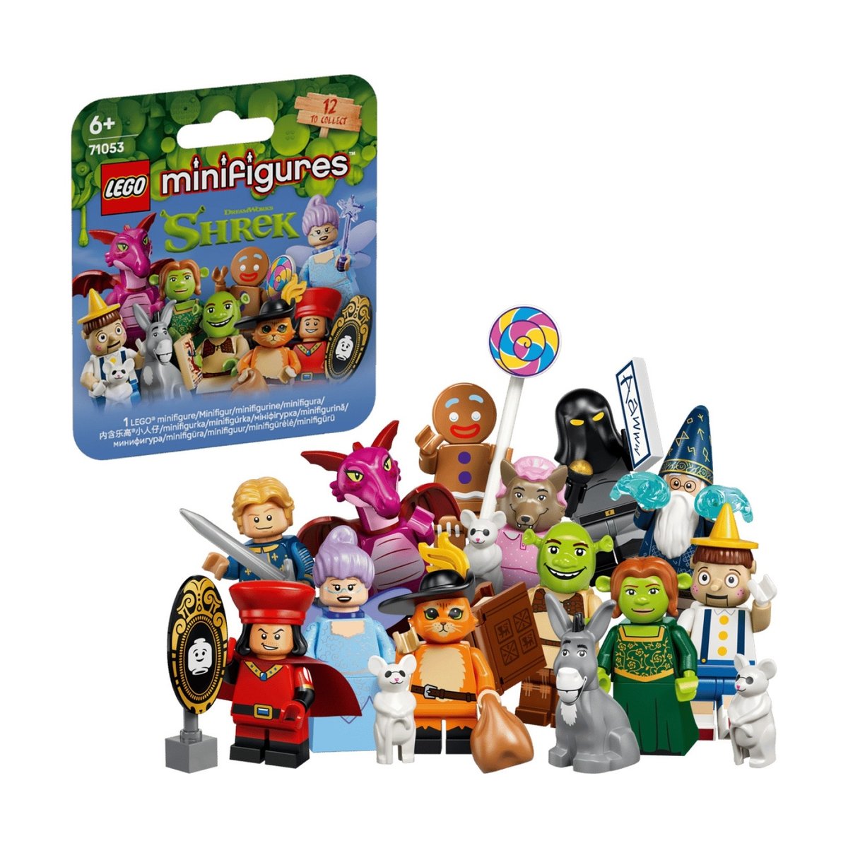 Minifigures Série Shrek multicolore, LEGO