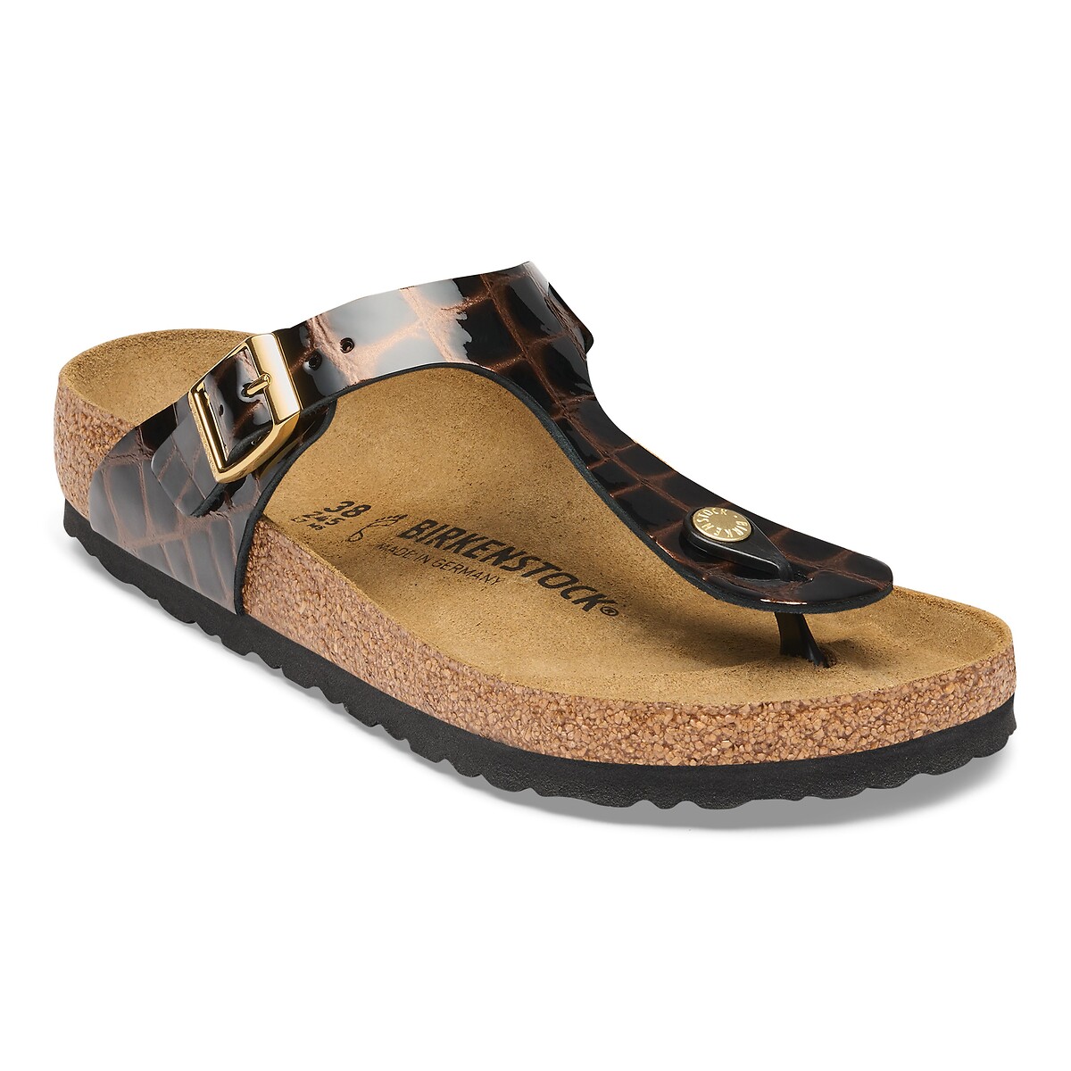 Gizeh Flip Flops dark brown, BIRKENSTOCK