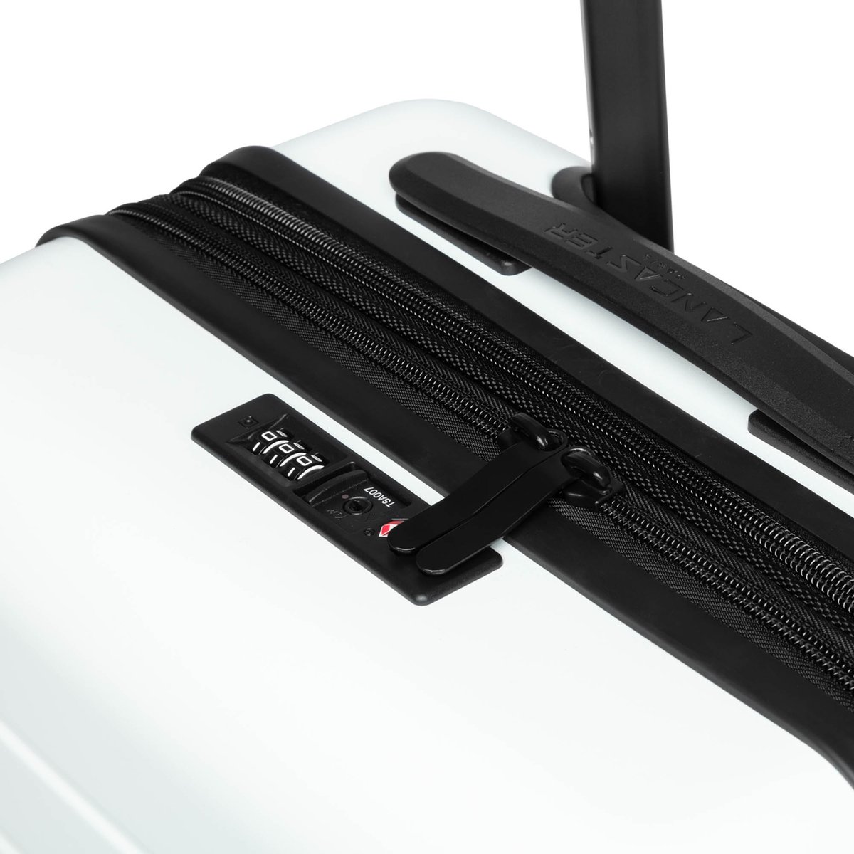 Valise Cabine CDG blanc, LANCASTER