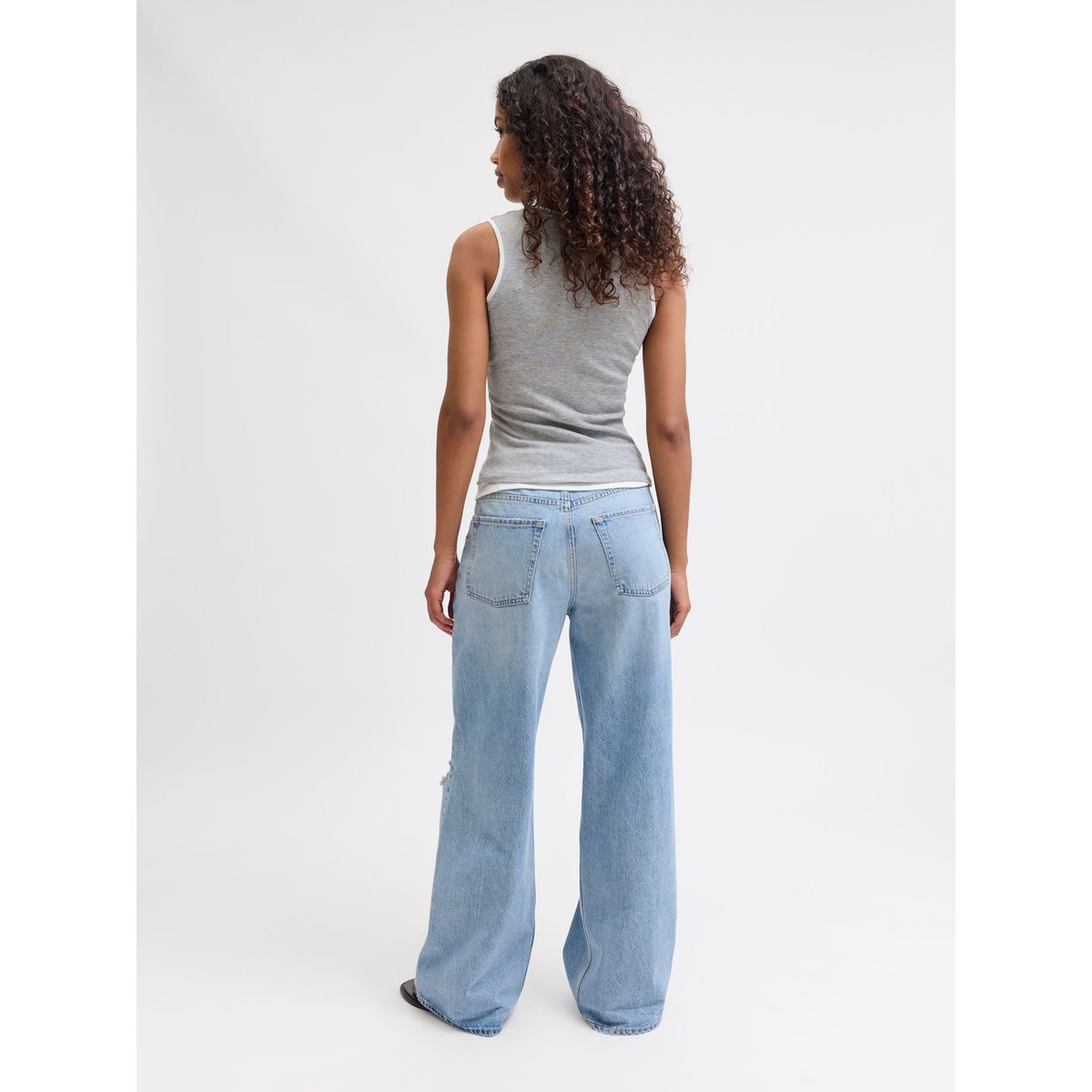 Jean À Coupe Large blue denim, JJXX