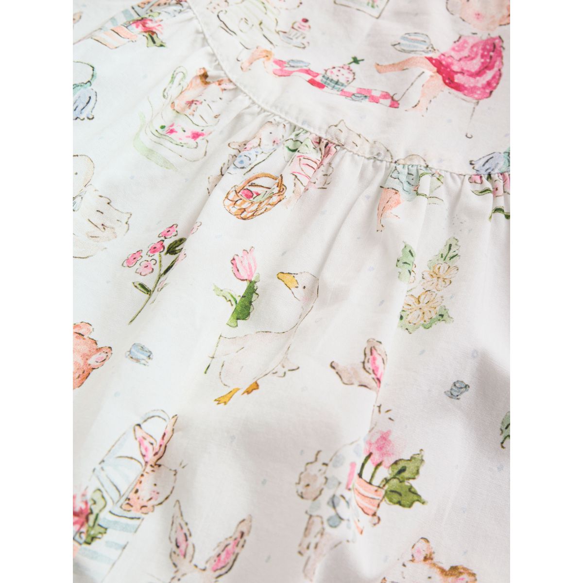Robe tissée et culotte bébé, 2 pièces personnage blanc, NEXT