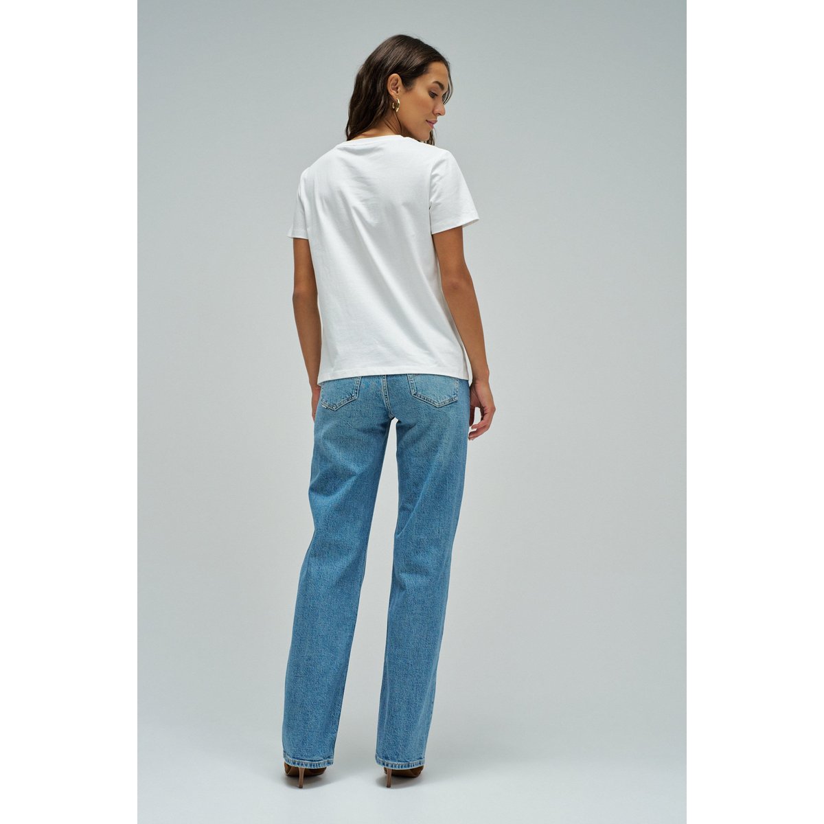 T-SHIRT AVEC BRANDING rose, SALSA JEANS