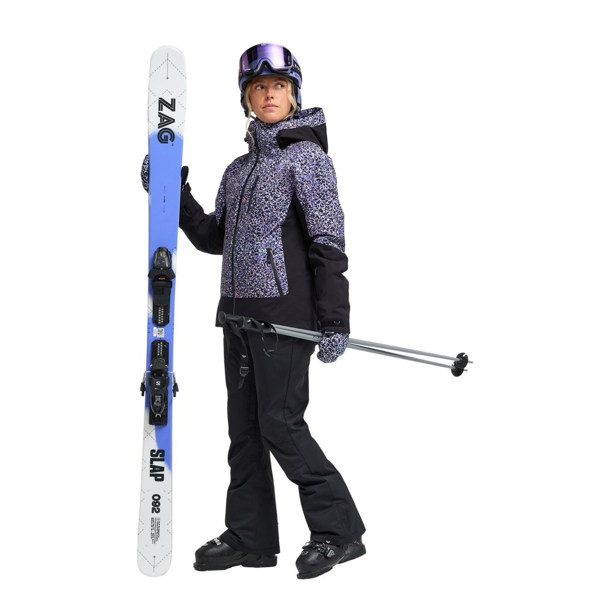 Veste de snow technique 20K ICE HAVEN. violet twilight purple wildin out, ROXY