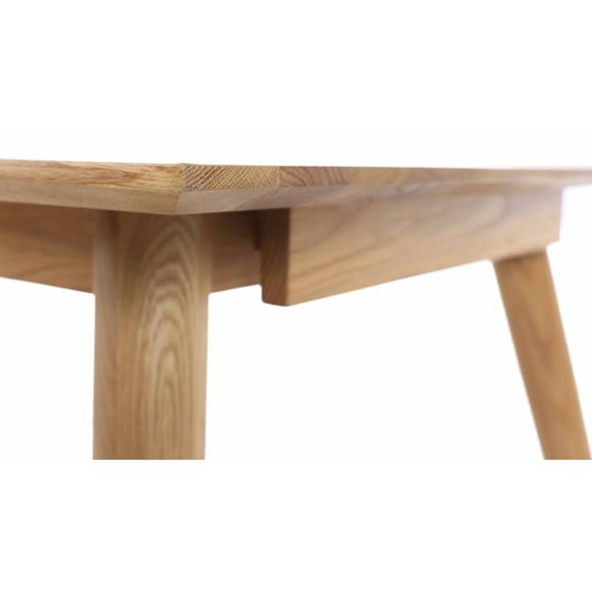 Table repas, allonge optionnelle naturel clair, ZAGO