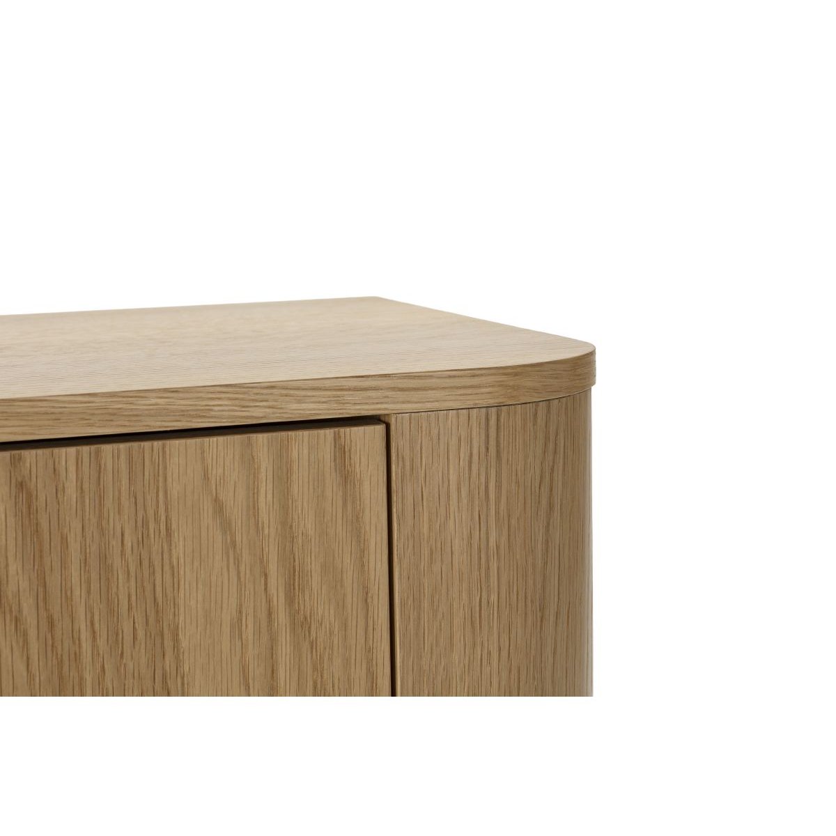 Buffet  en placage  portes 100 cm, MALO marron clair, BOBOCHIC