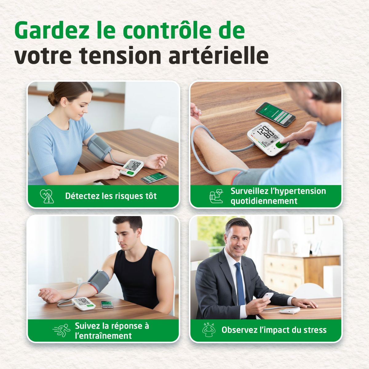 Tensiomètre Bras Connecté BU 572 couleur unique, MEDISANA