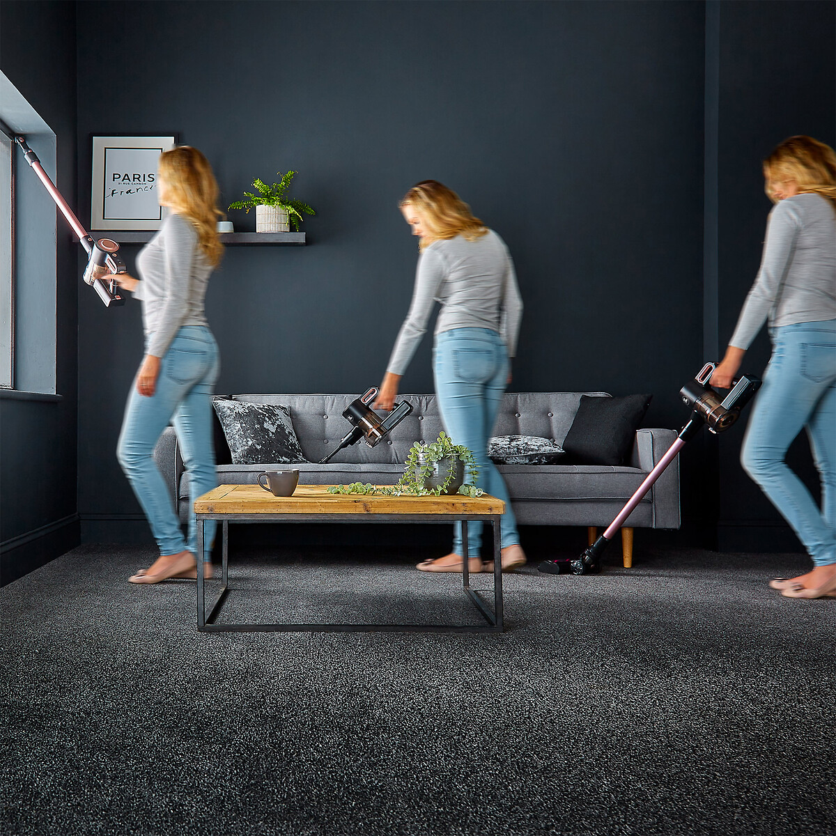 RVL40 Pro Pet 22.2V Cordless Stick Vacuum - T513004 rose gold, TOWER