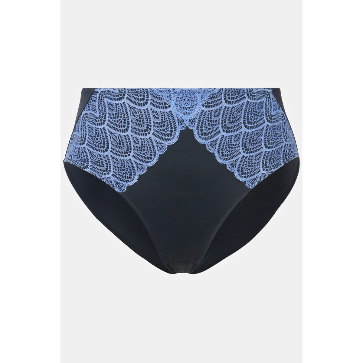 Culotte midi en microfibre bleu nuit, ULLA POPKEN