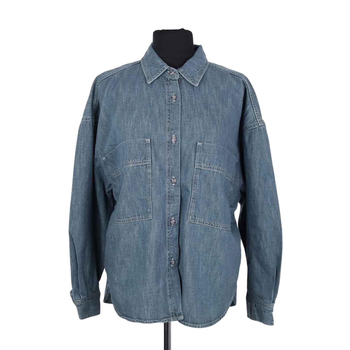 Chemise - Très Bon État bleu, AMERICAN VINTAGE
