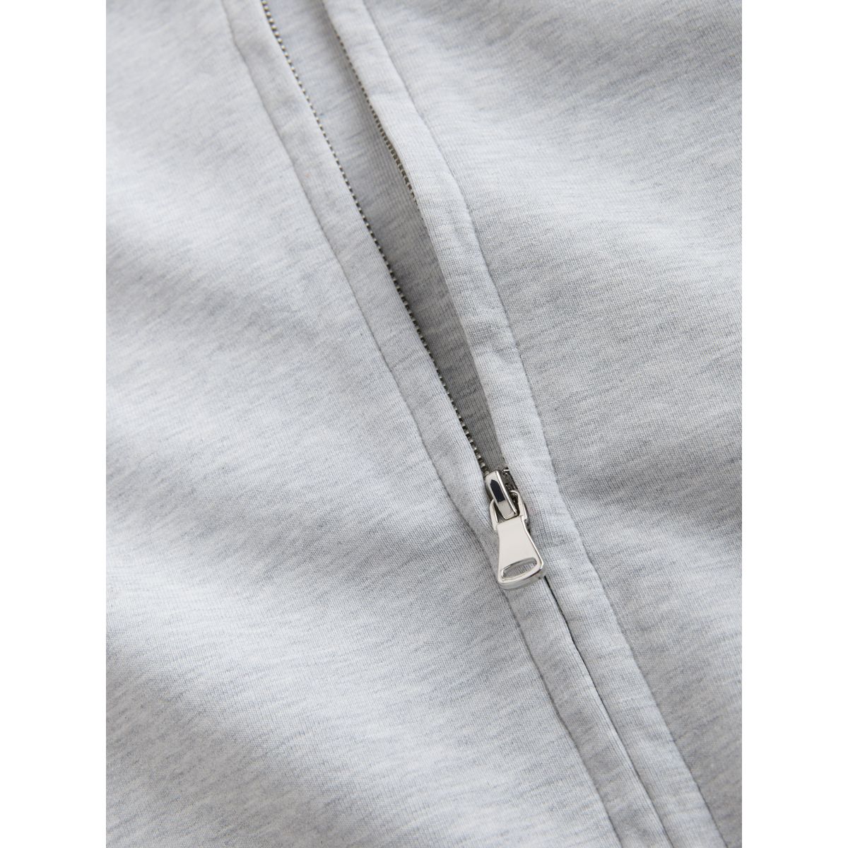 Veste zippée en néoprène doux gris, NEXT