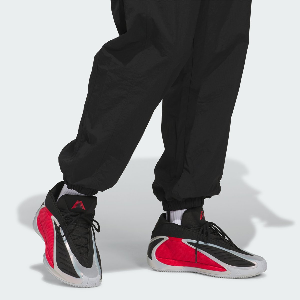 Pantalon De Survêtement Anthony Edwards Foundation black / pure ruby, adidas Performance