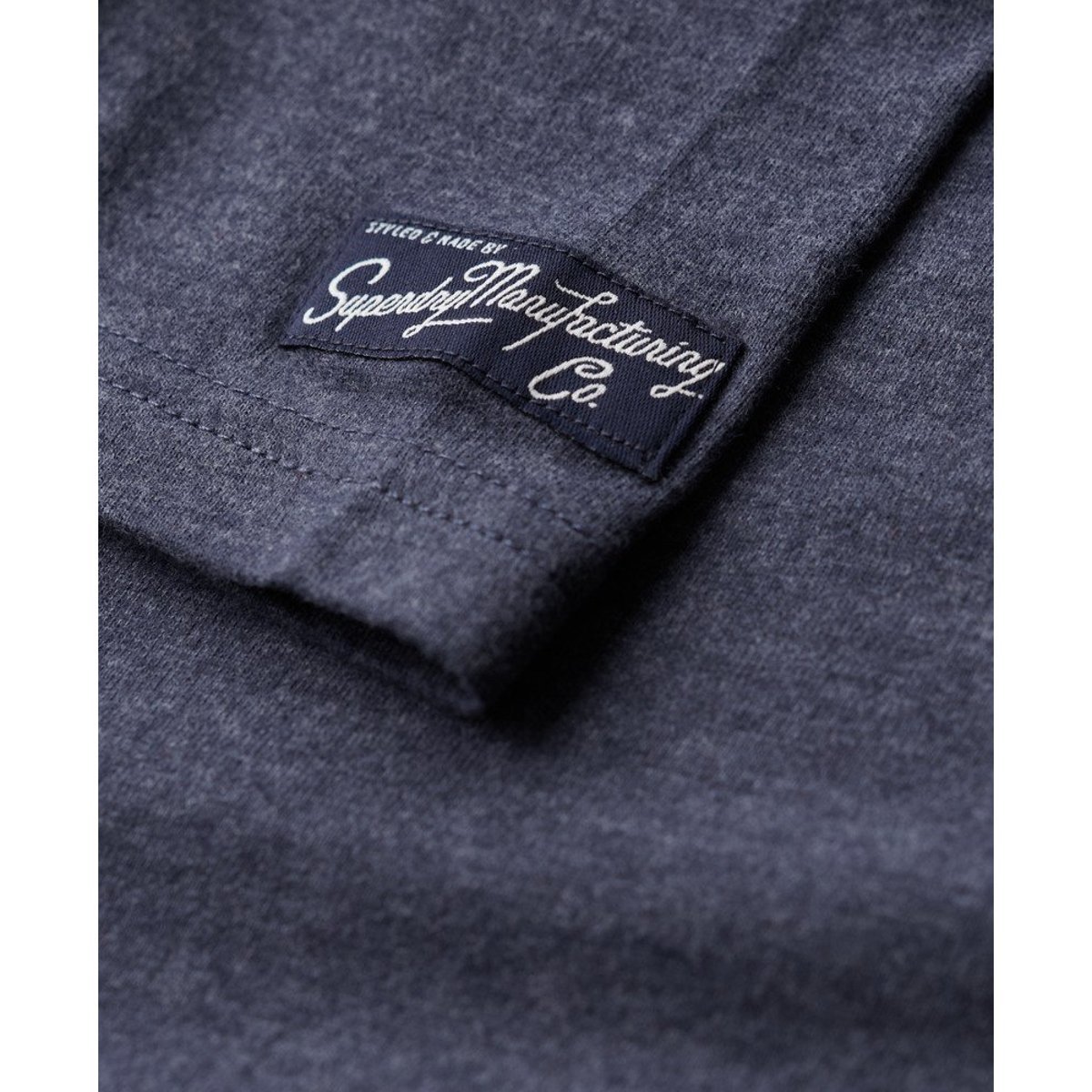 T-shirt Pride In Craft Vintage bleu marine chiné, SUPERDRY