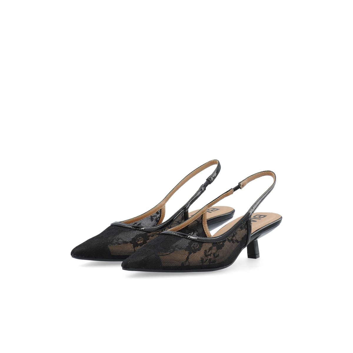 Petit Talon noir - blacklace, BIANCO