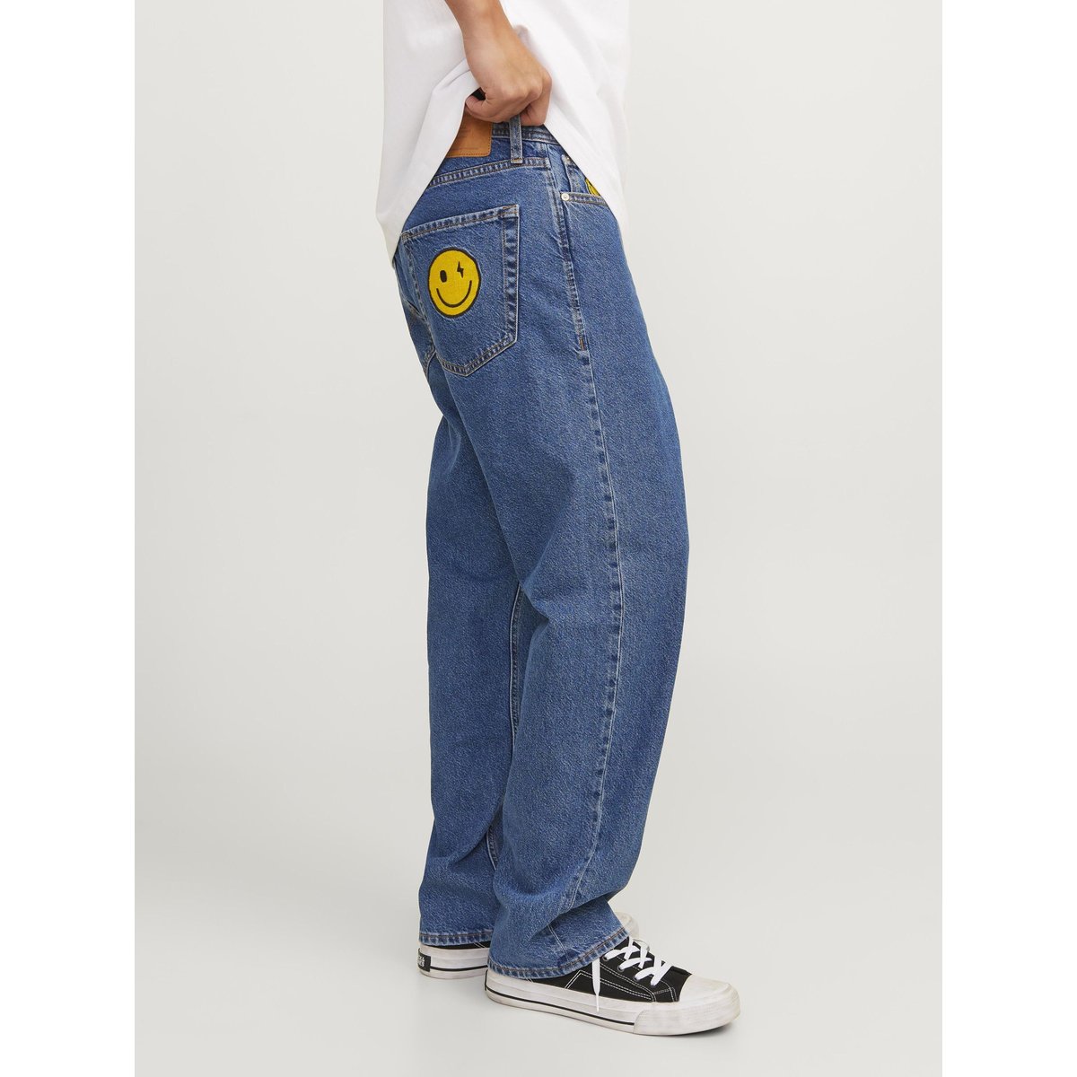 Jean À Coupe Loose blue denim, JACK & JONES