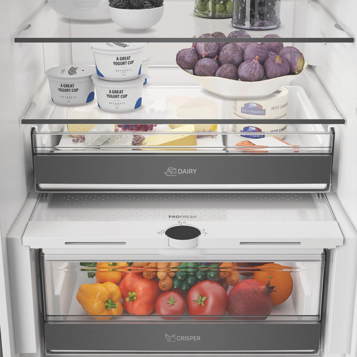Réfrigérateur combiné WHK26413X6EE couleur unique, WHIRLPOOL