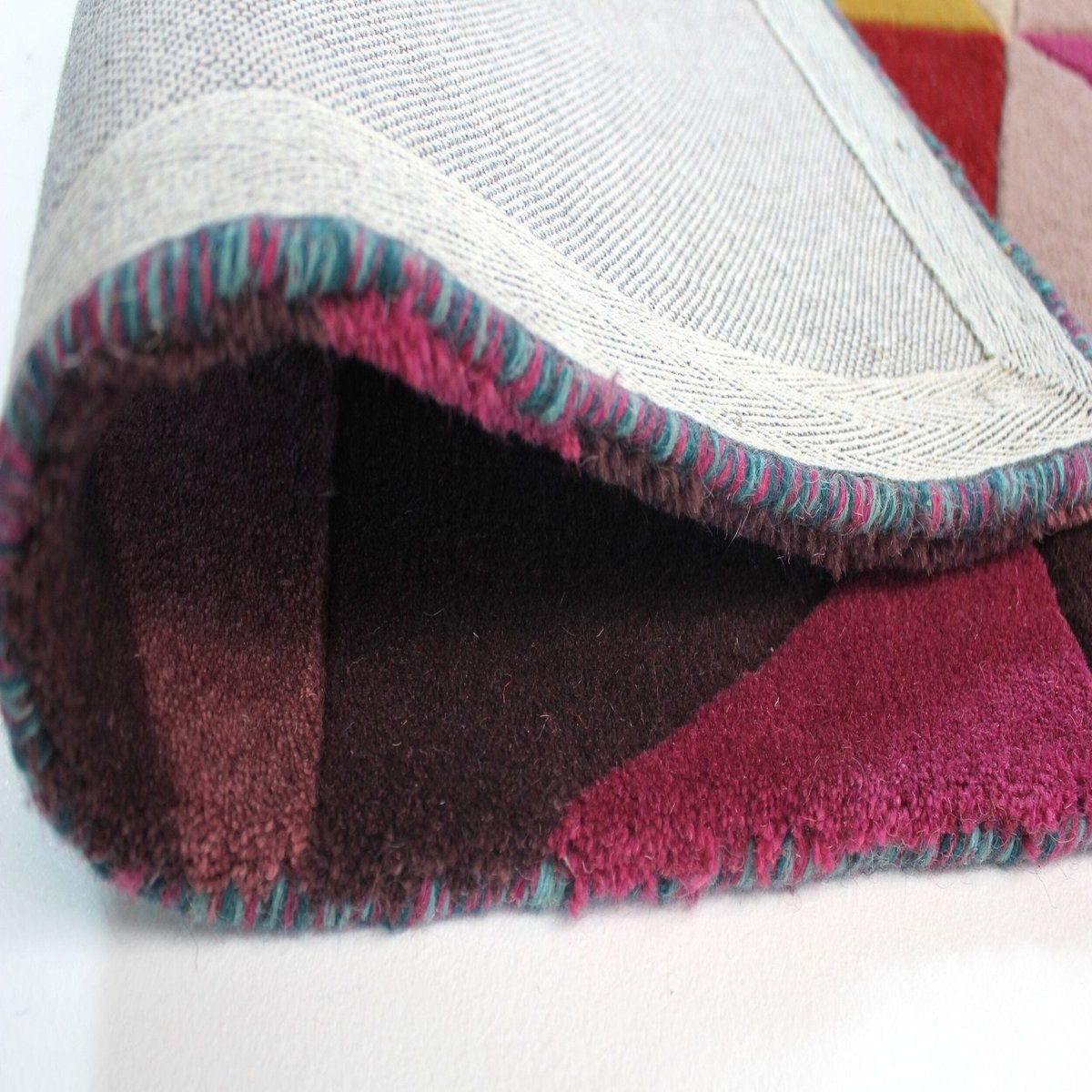 Tapis en laine de couloir FALMOUTH multicolore, FLAIR RUGS
