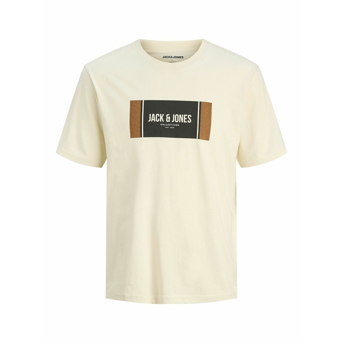 T-shirt Hayato creme, JACK & JONES