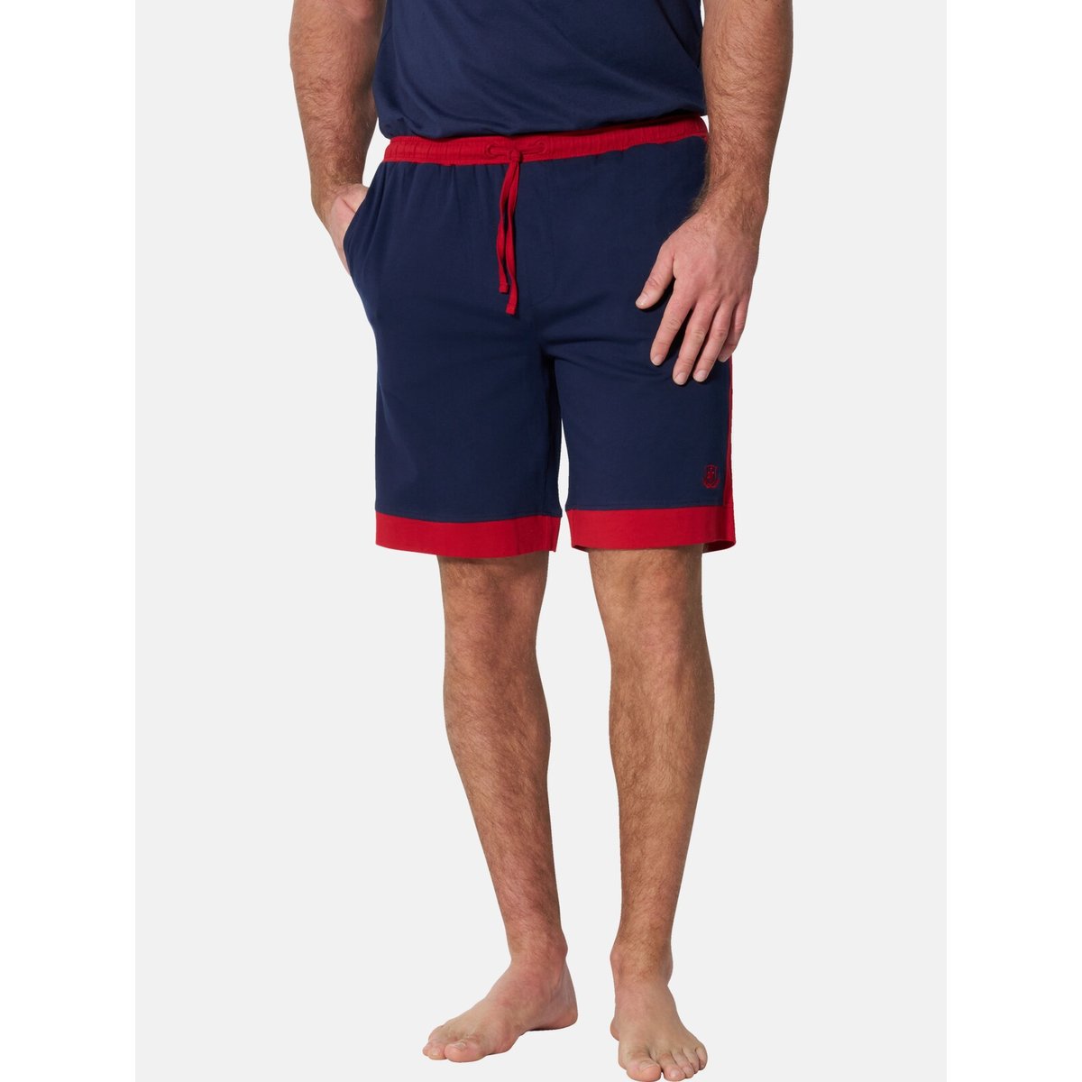 Short de pyjama ALDEMAR bleu foncé, JAN VANDERSTORM