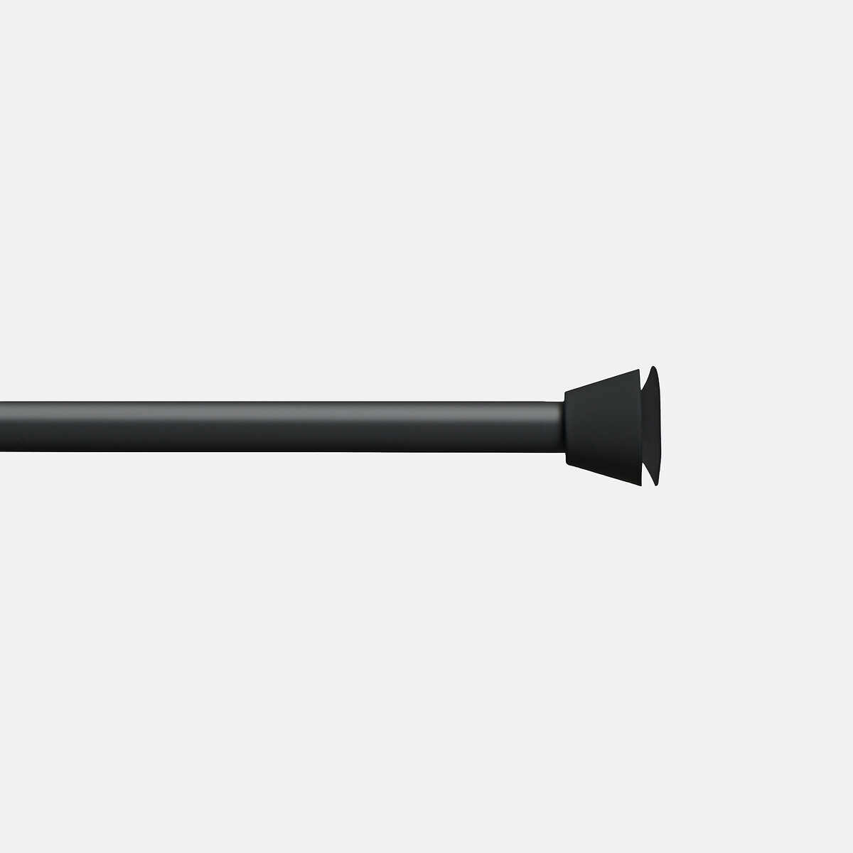 Tringle à rideaux à pression extensible 120/210 cm noir mat, CESSOT DECORATION
