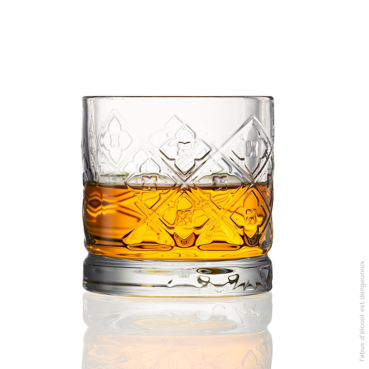 Lot de 6 verres à whisky Patrick, DANDY transparent, LA ROCHERE