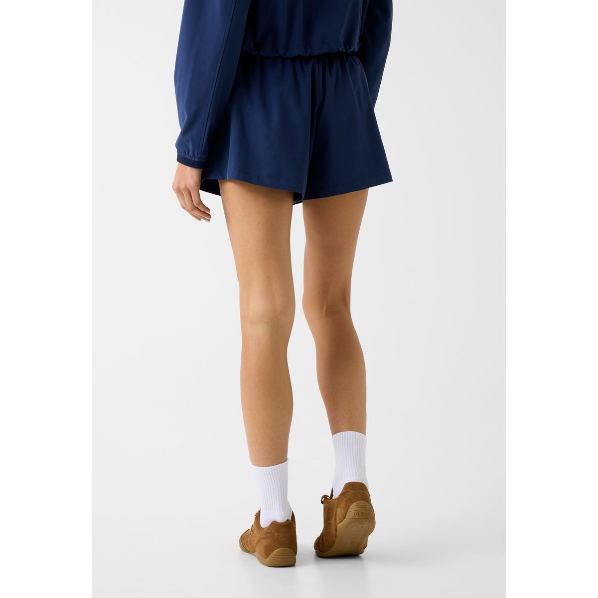 Shorts À Coupe Régulière bleu, GUESS