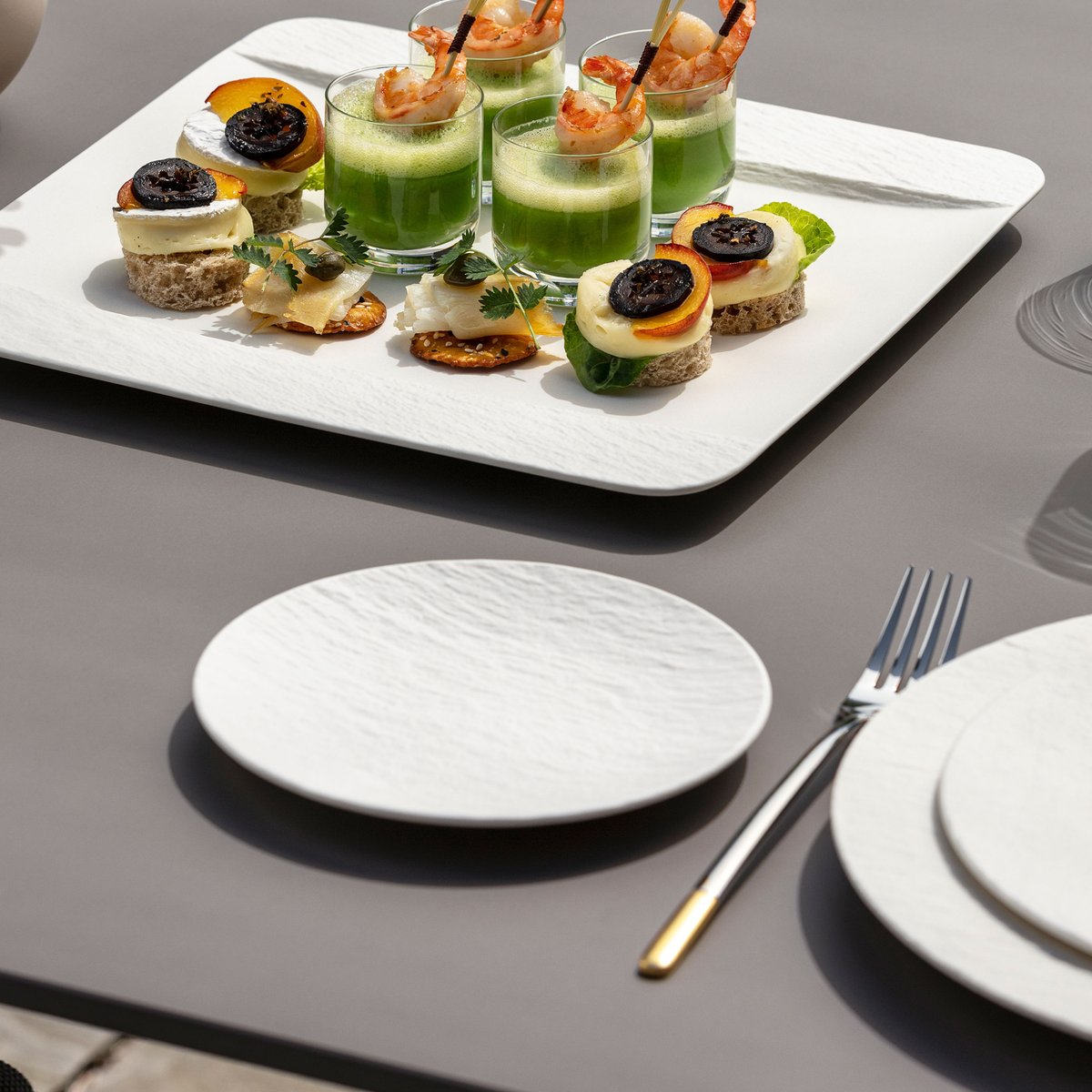 Assiette À Pain 6 Pièces MANUFACTURE blanc, VILLEROY & BOCH