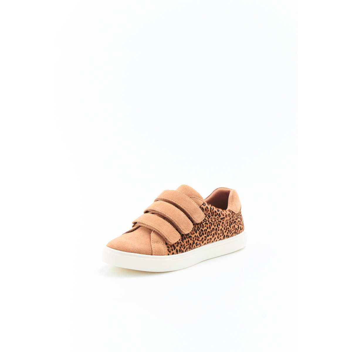 Baskets à scratchs Amortyl marron camel, DAMART