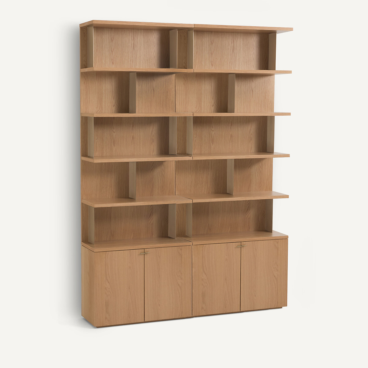 Bibliothèque en plaqué chêne, TETRY chêne naturel, AM.PM
