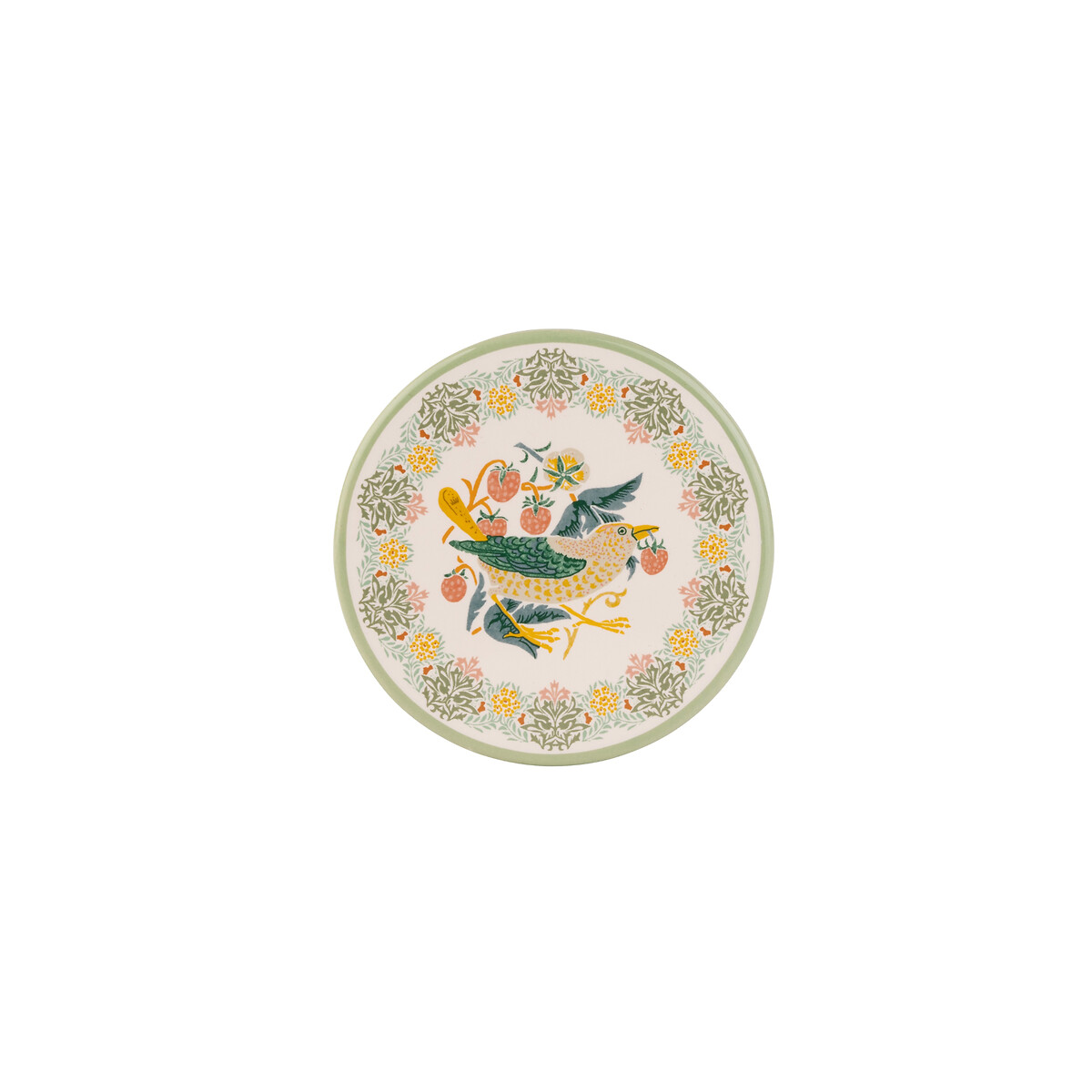 Set of 4 Kitchen Garden Coasters multi-coloured, WILLIAM MORRIS AT HOME