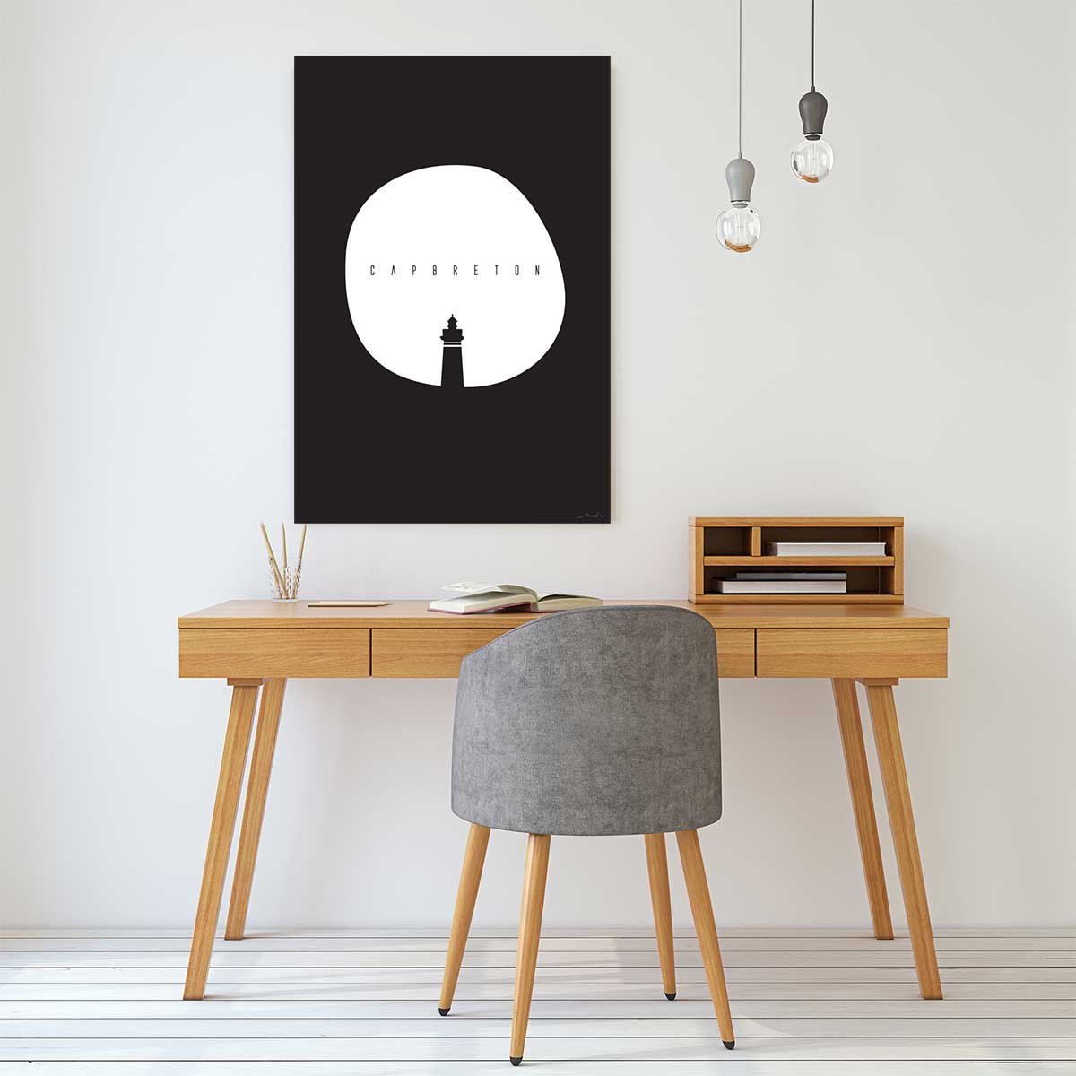 Tableau minimal capbreton tableau alu dibond, HEXOA