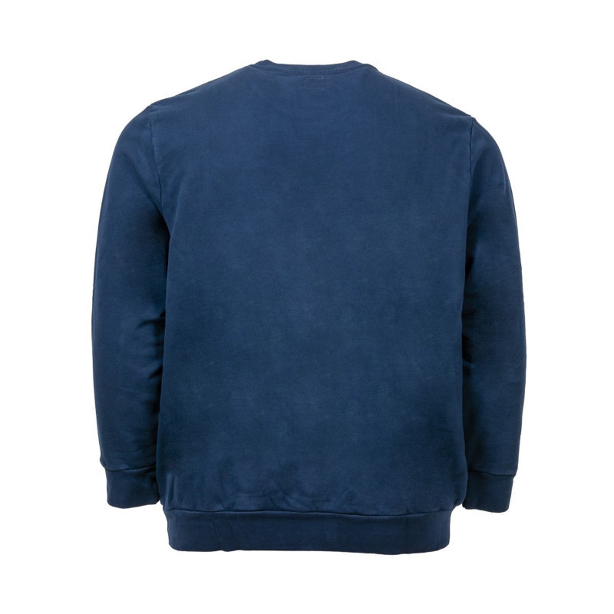 Sweat grande taille marine en coton uni avec logo coupe droite col rond bleu, LEVI'S