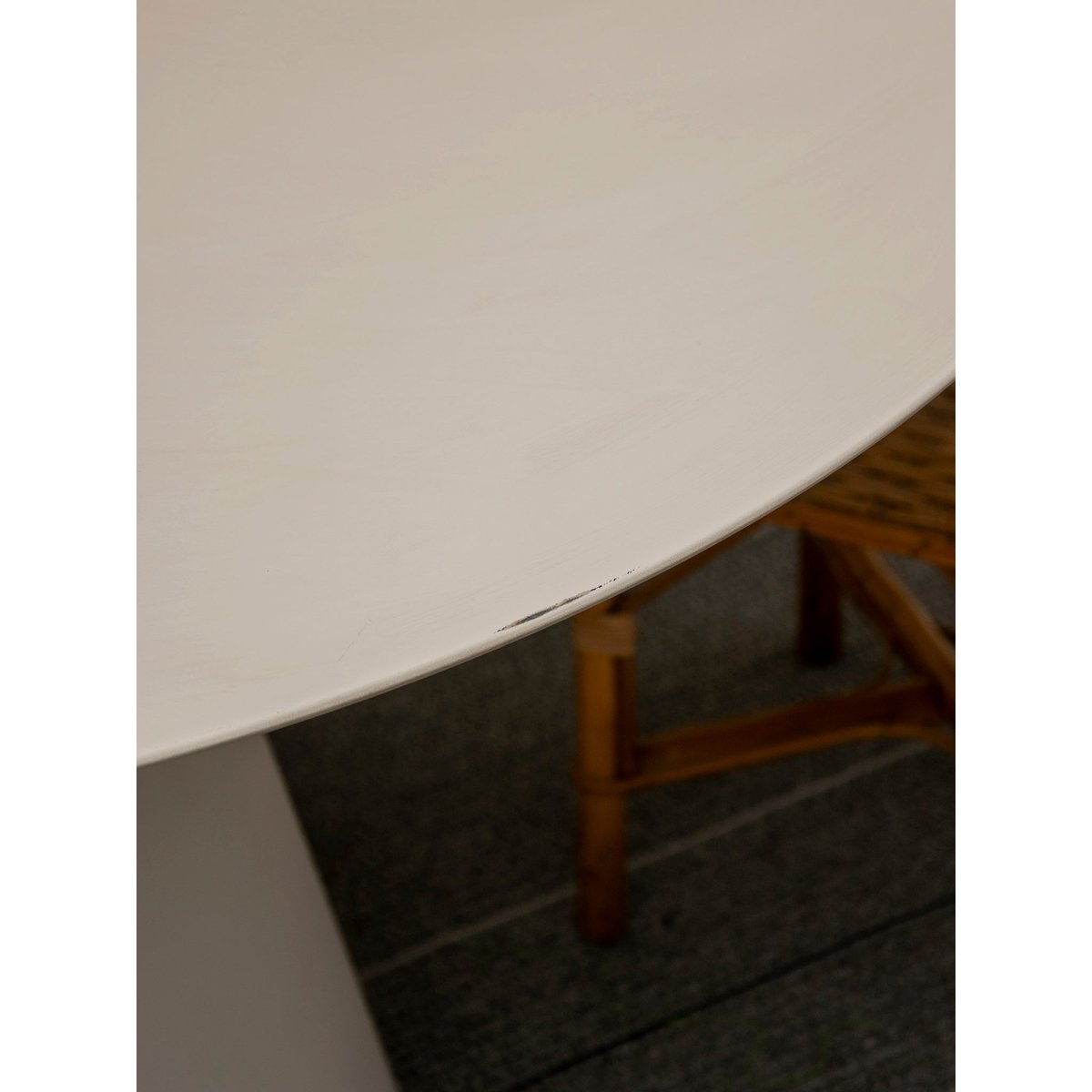 Table à manger Essens Karla N°1224 - Bon état crème, DEBONGOUT