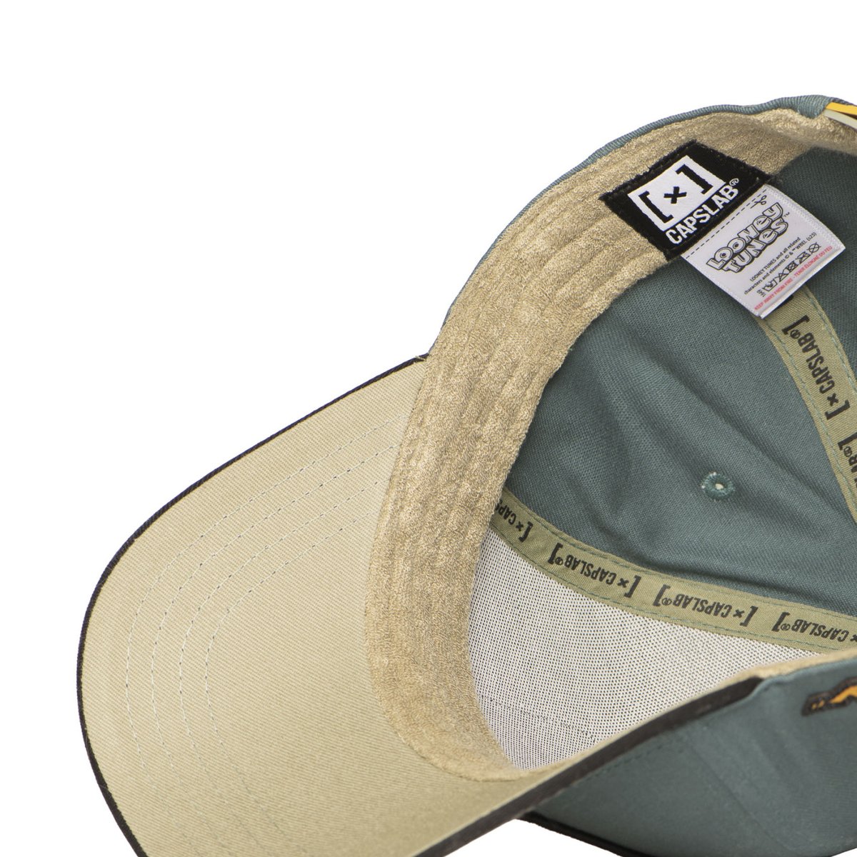 Casquette baseball Looney Tunes noir/vert, CAPSLAB