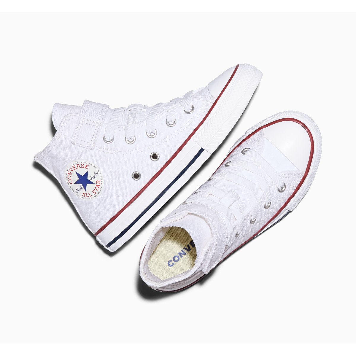 Baskets CHUCK TAYLOR ALL STAR EASY-ON blanc/blanc/naturel, CONVERSE