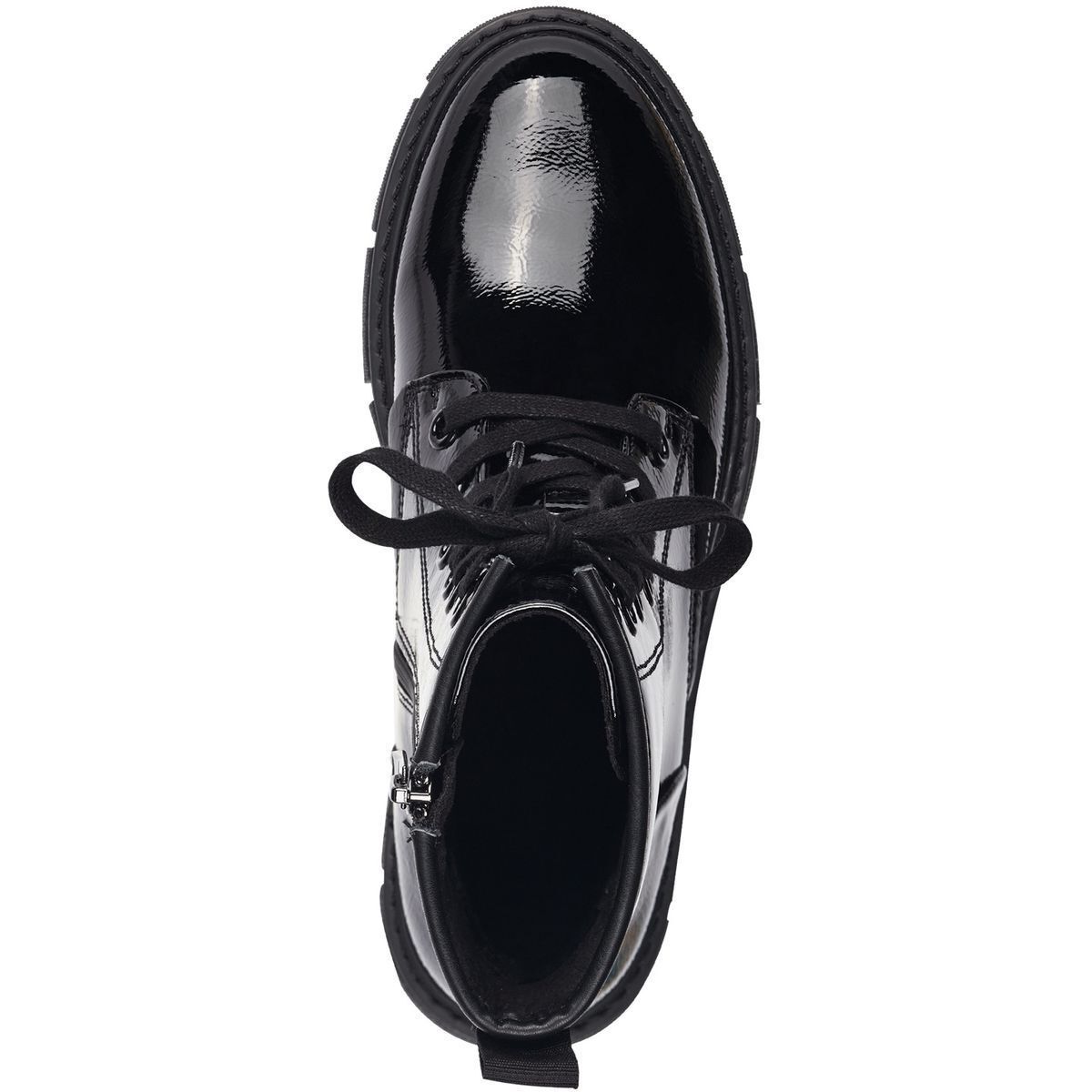 Bottine talon bloc noir laque, MARCO TOZZI