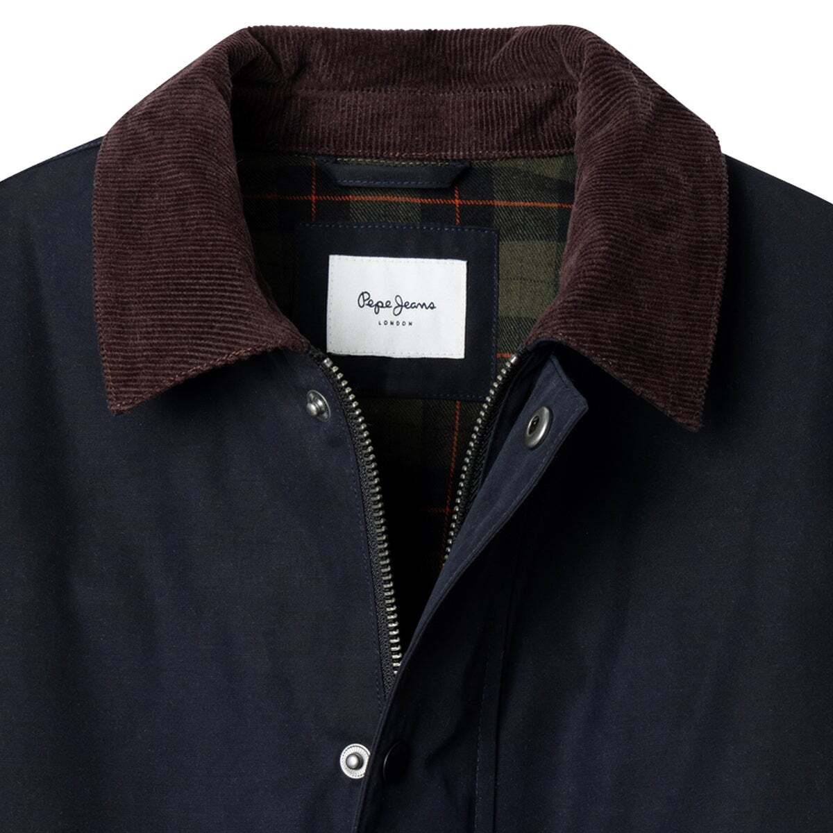 Parka Avec Fermeture Éclair bleu dulwich, PEPE JEANS