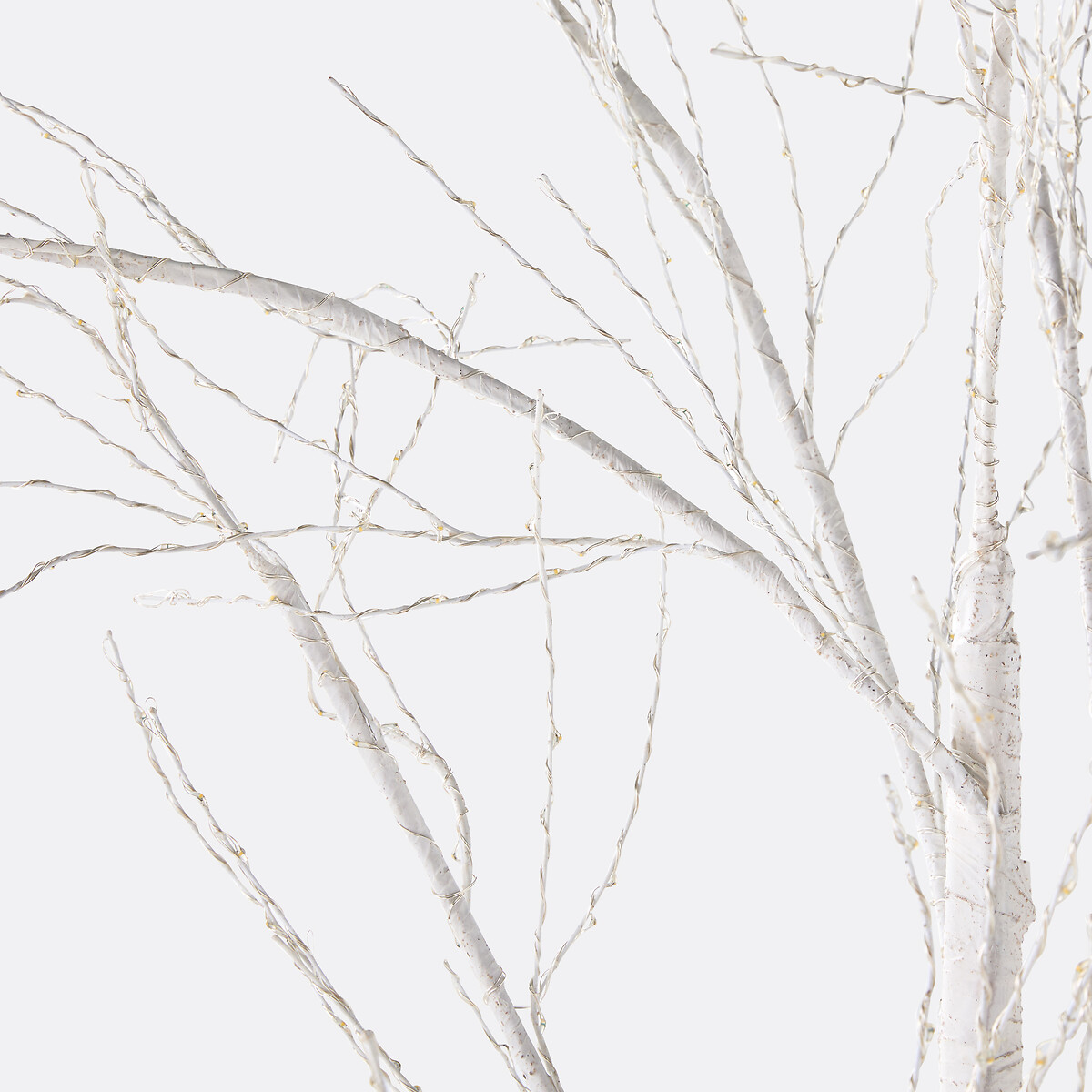 Arbre de Noël lumineux H220 cm, Djeva blanc, LA REDOUTE INTERIEURS