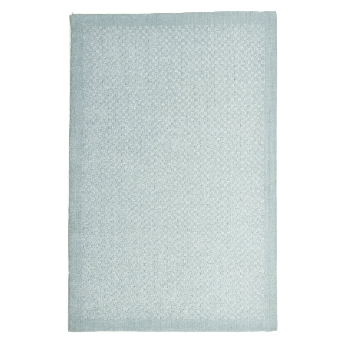 Tapis en laine vierge tissé main argent, THEKO