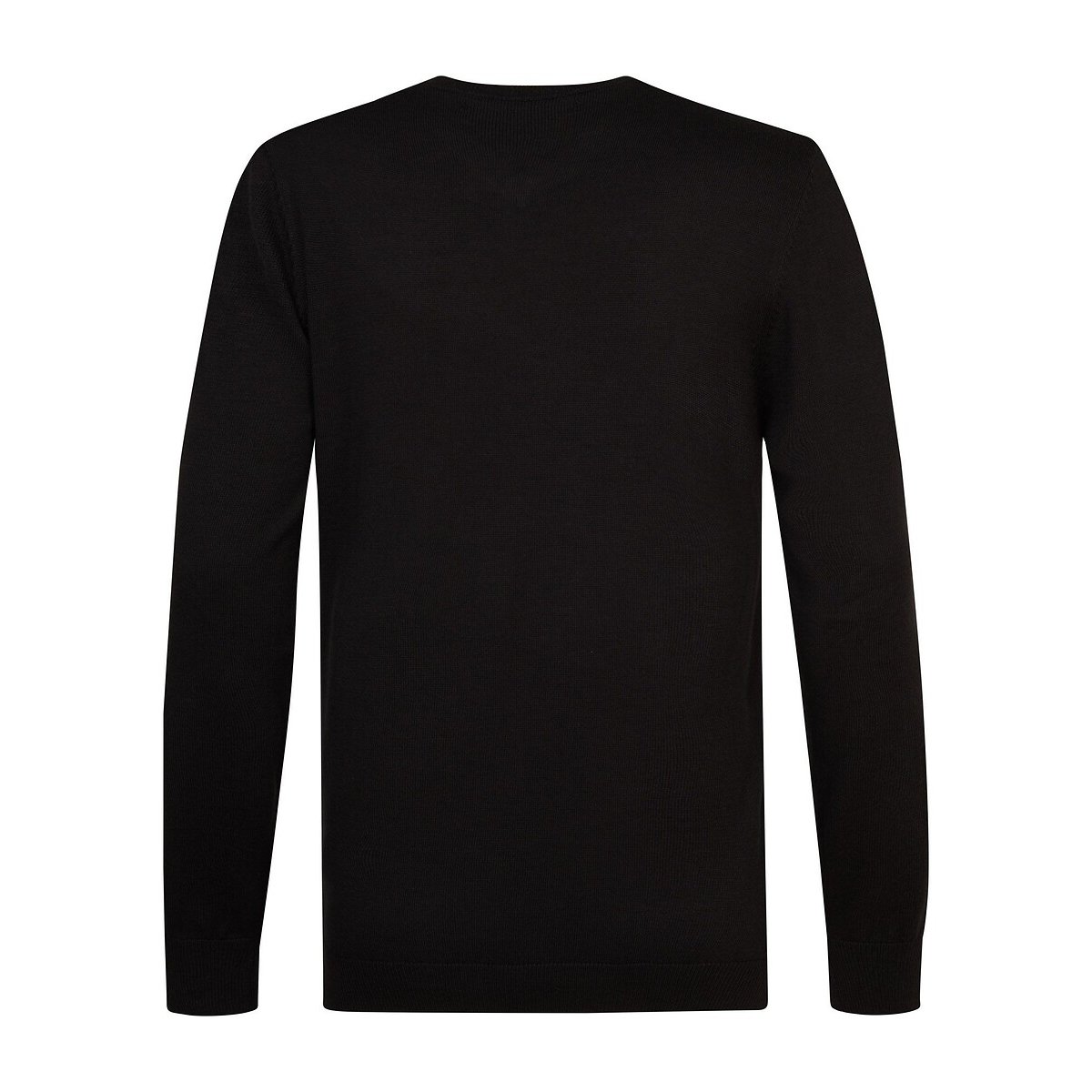 Maglione con scollo a V nero , PETROL INDUSTRIES