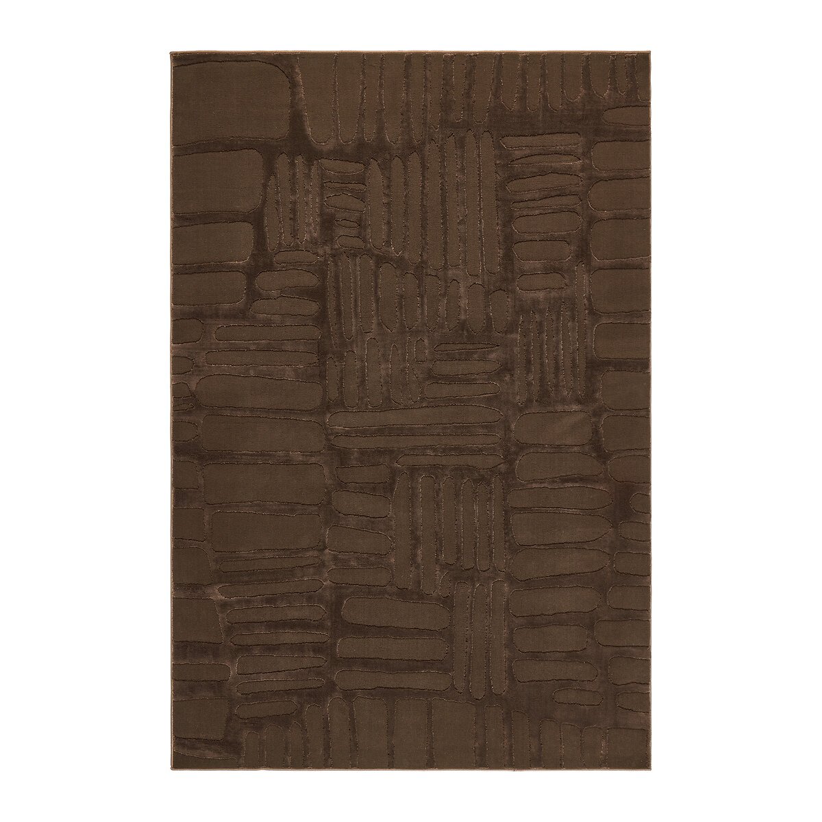 Pathway Abstract Style Rug chocolate, ORIGIN
