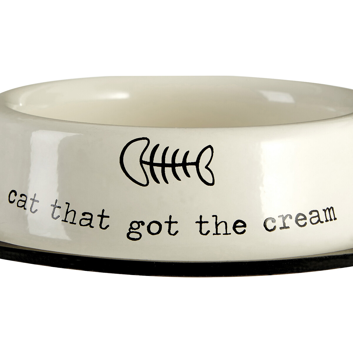 Adore Pets Bowl, Cat That Got The Cream, 0.4 Ltr - Cream cream, SO'HOME