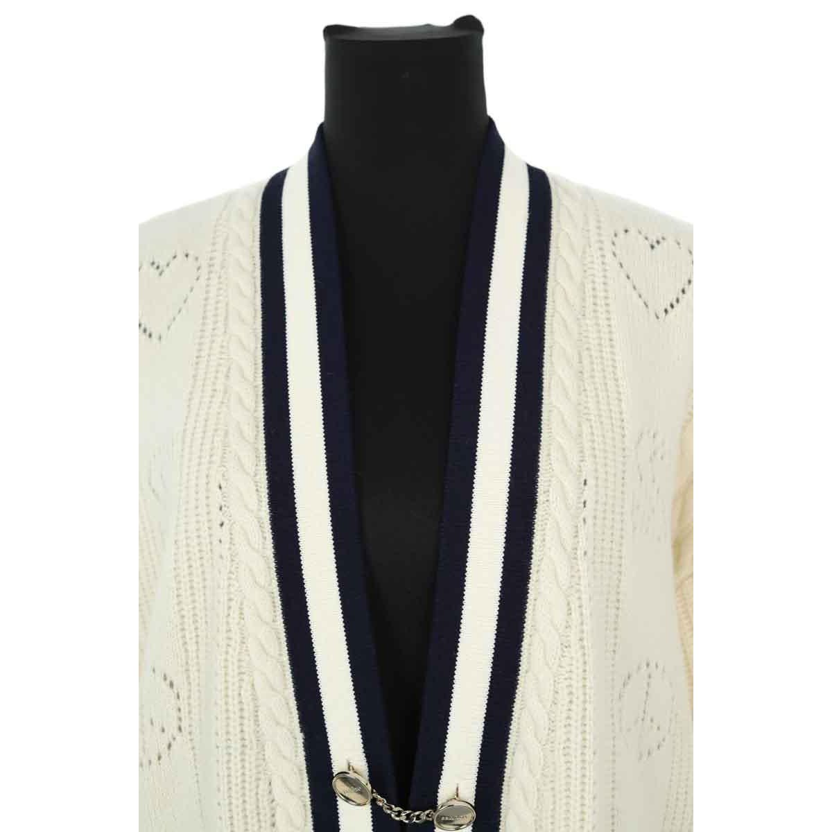 Cardigan - Très Bon État ecru, SANDRO