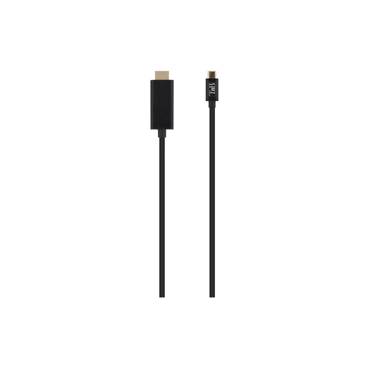 Câble HDMI vers USB-C - 2M noir noir, TNB